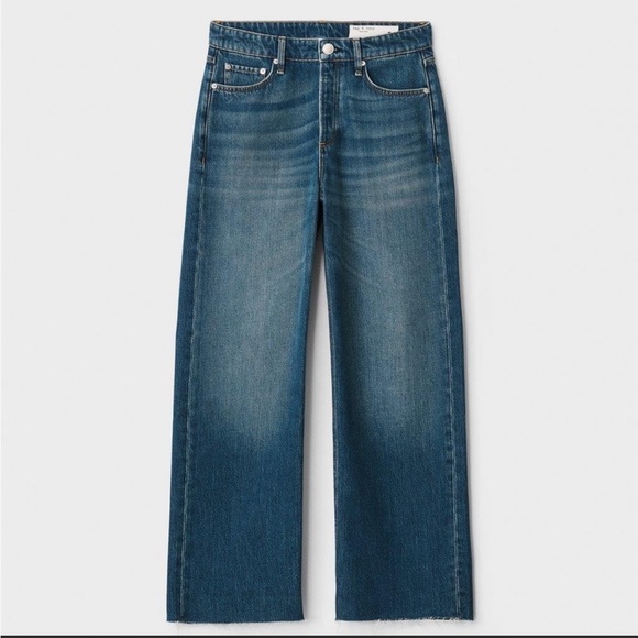Rag & Bone NWOT Jeans in Jasper (mid-blue) Sz 24 - Picture 10 of 14